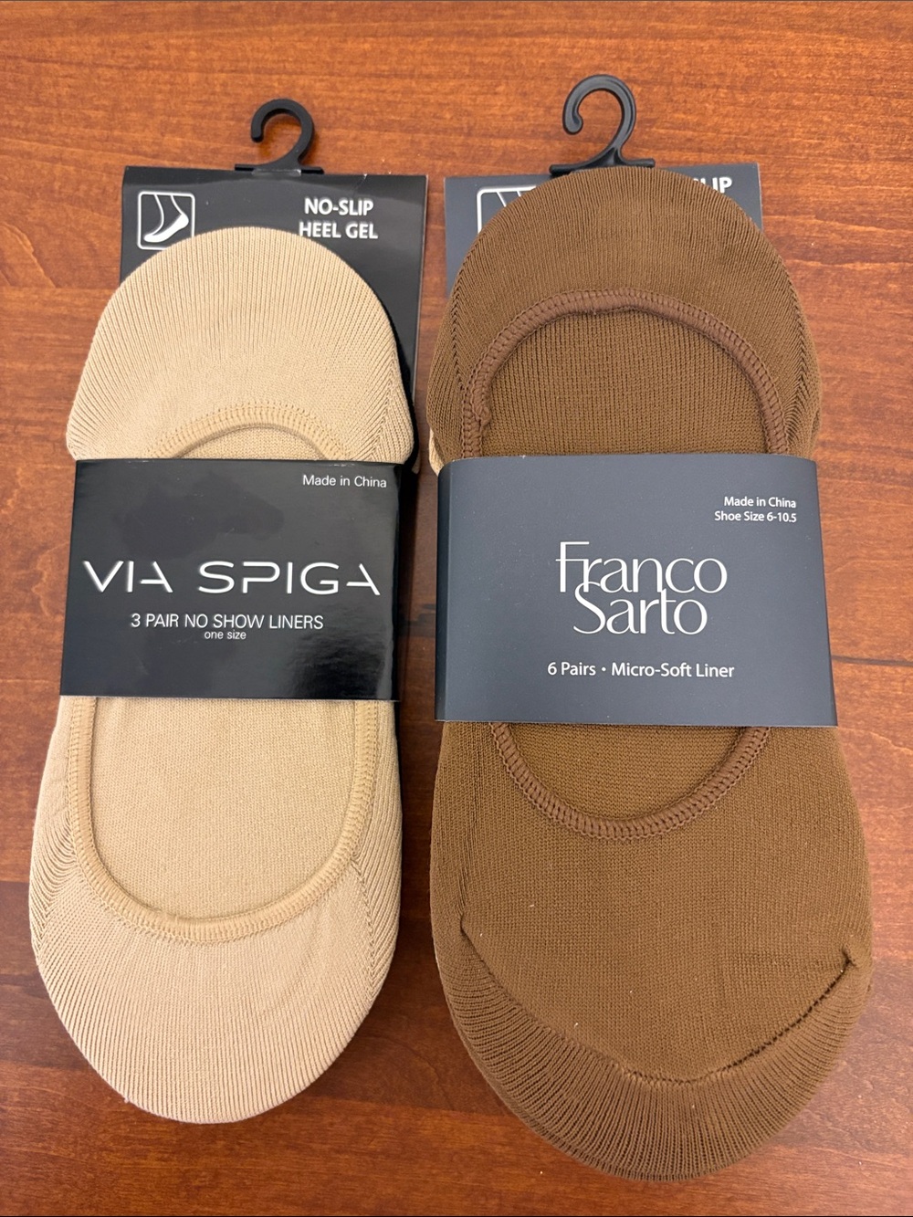 Franco Sarto & Via Spiga Liners (9 pairs) NWT